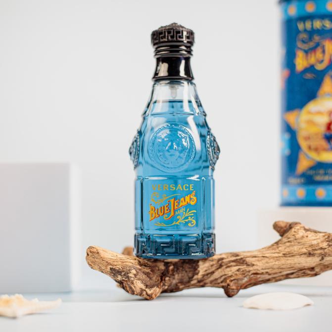 Versace Blue Jeans Bottle and Tin Unboxing