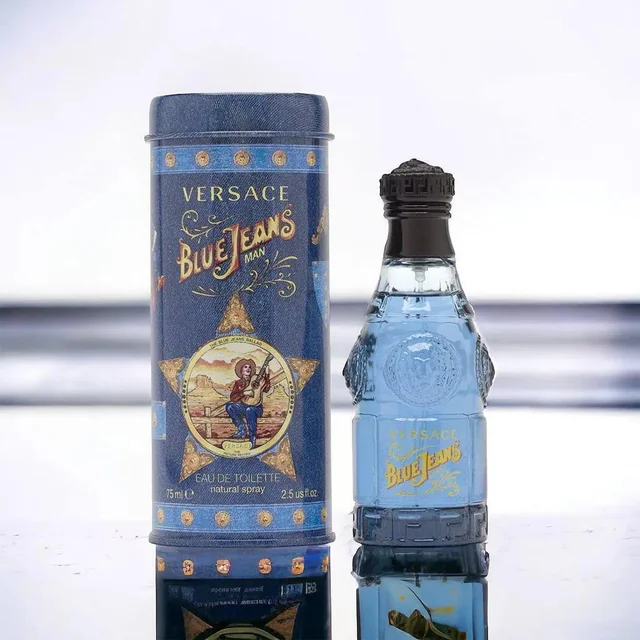 Versace Blue Jeans Bottle and Tin Unboxing