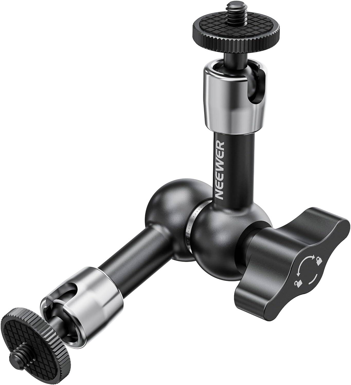 NEEWER ST16C Magic Arm with Super Clamp and ARRI Locating Pins